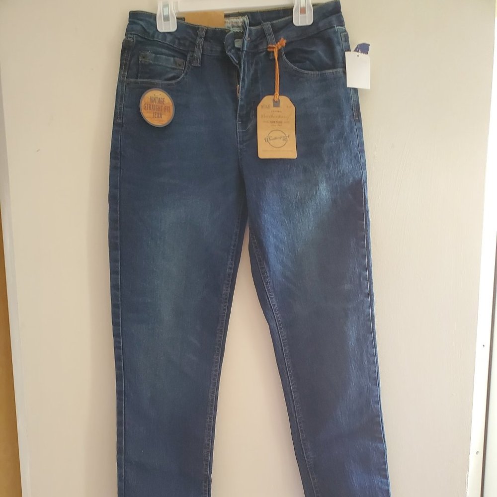 Youth boy’s size 14 jeans Weatherproof vintage NWT